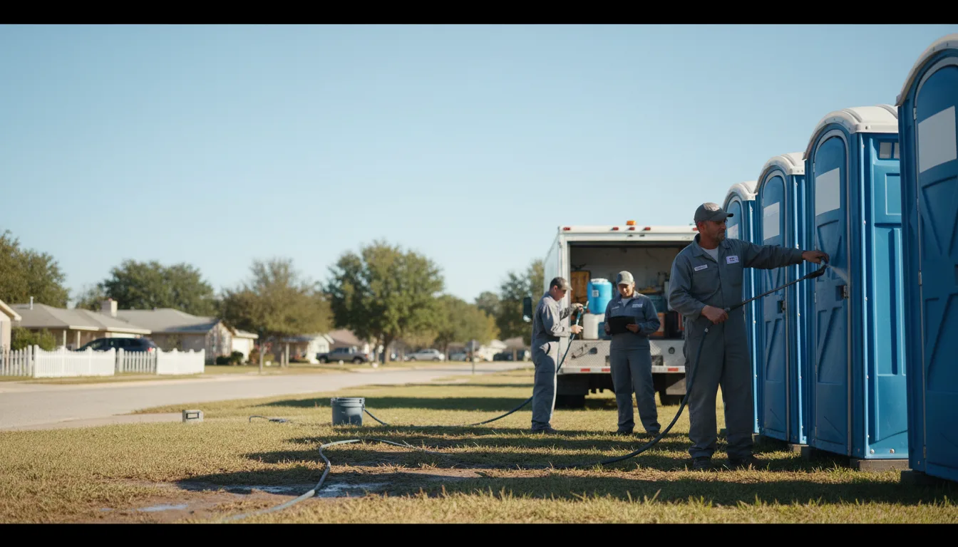 Long-Term Portable Toilet Rental in Liscomb, IA near me
